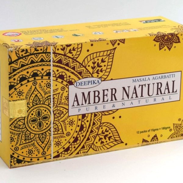 INCENSE DEEPIKA 15 GR. Amber Natural