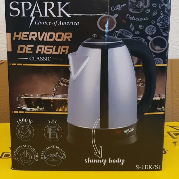 HERVIDOR AGUA ELÉCTRICO SPARK S-1/EK-S
