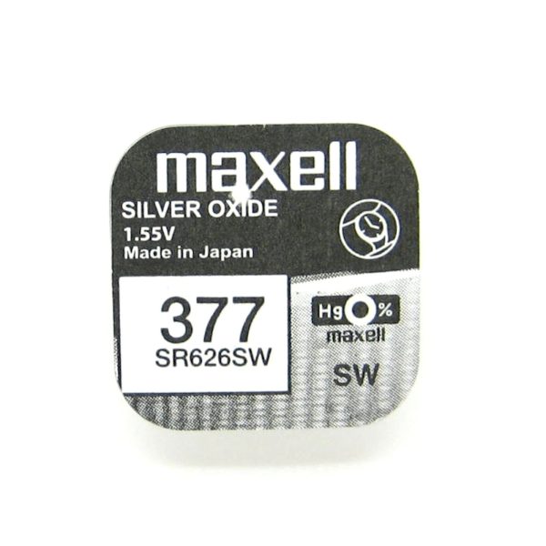 MAXELL silvercross OXIDE 377 SR626 SW